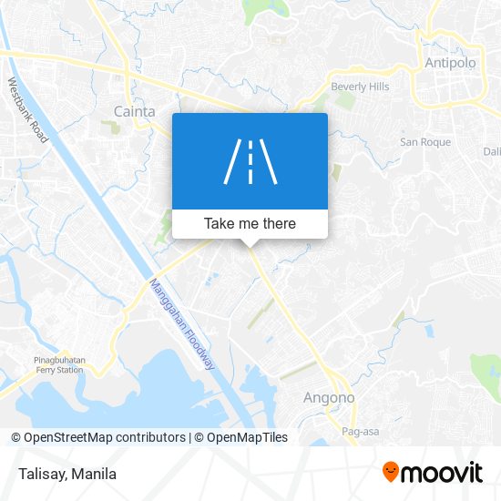 Talisay map