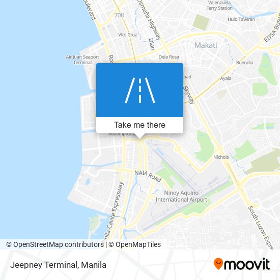 Jeepney Terminal map