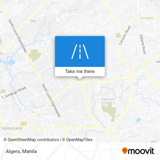 Algers map