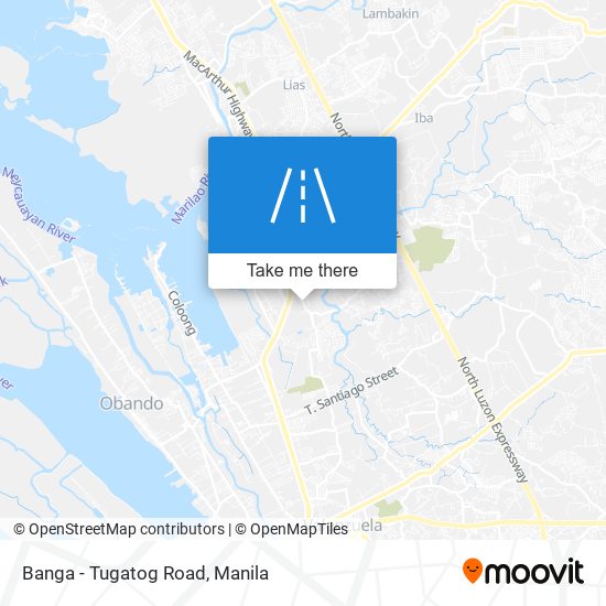 Banga - Tugatog Road map