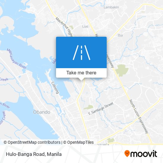 Hulo-Banga Road map