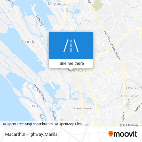 Macarthur Highway map