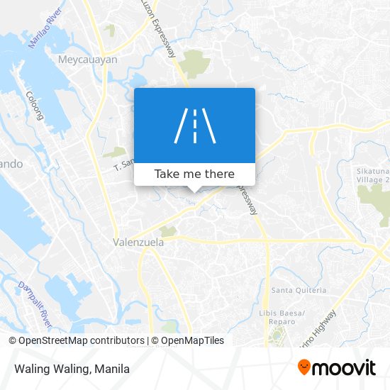 Waling Waling map