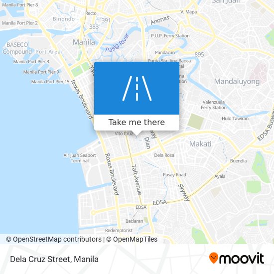 Dela Cruz Street map