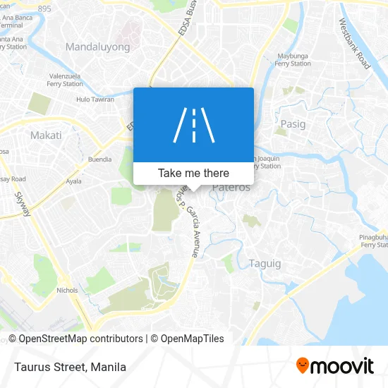 Taurus Street map