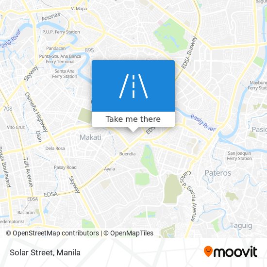 Solar Street map