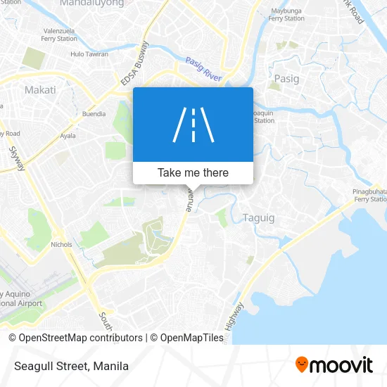 Seagull Street map