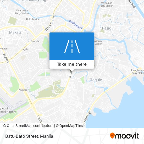 Batu-Bato Street map
