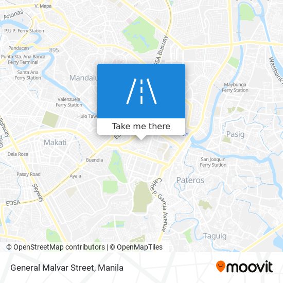 General Malvar Street map