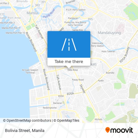 Bolivia Street map
