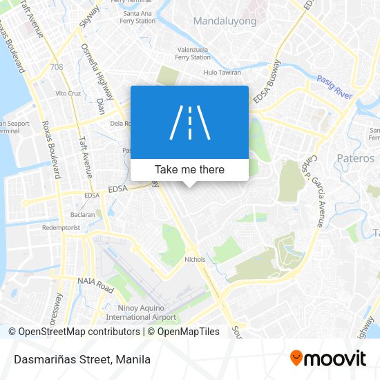 Dasmariñas Street map