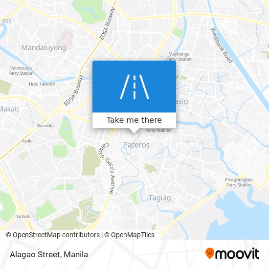 Alagao Street map