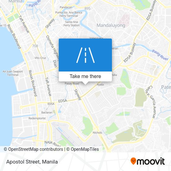 Apostol Street map