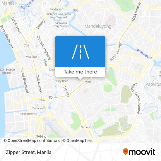 Zipper Street map