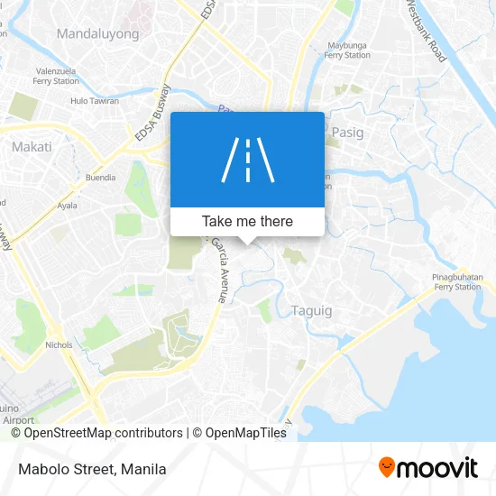 Mabolo Street map