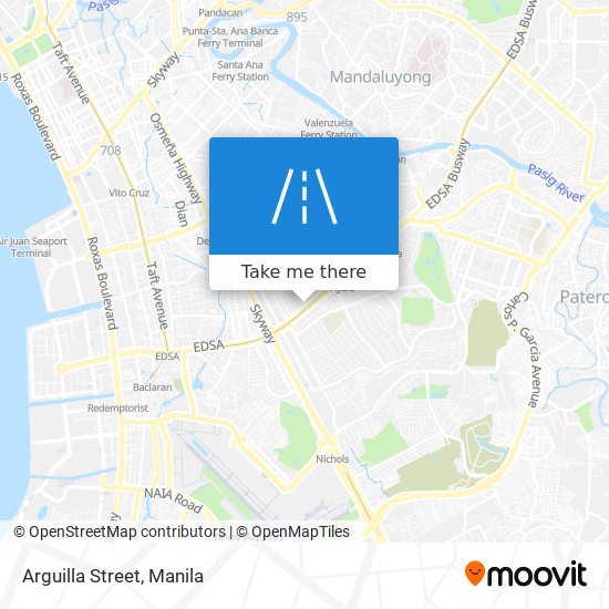 Arguilla Street map
