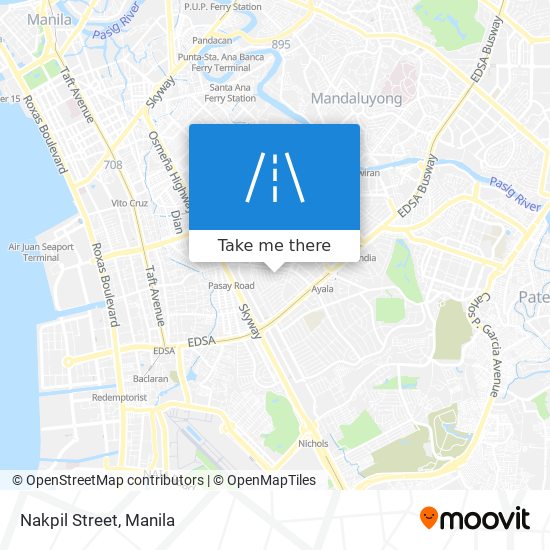 Nakpil Street map