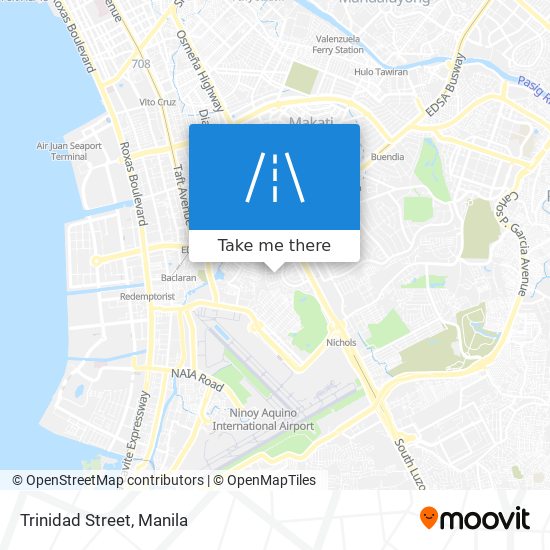 Trinidad Street map