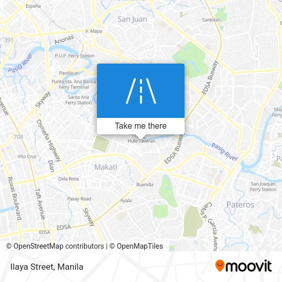 Ilaya Street map