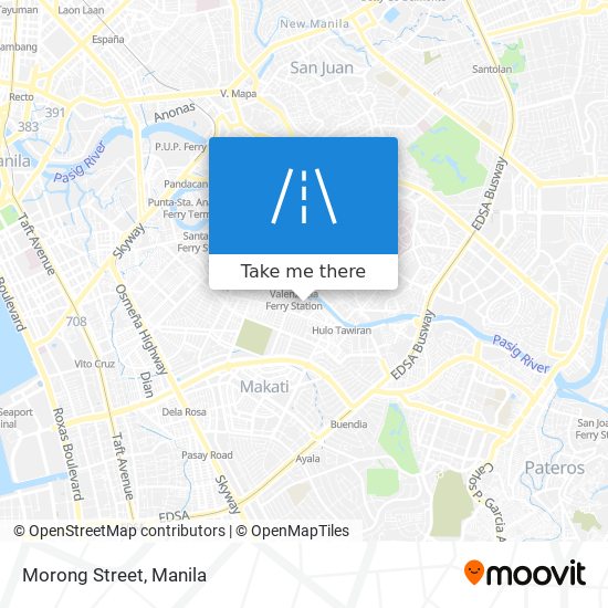 Morong Street map