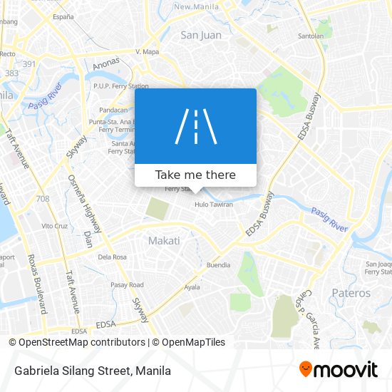 Gabriela Silang Street map