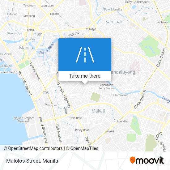 Malolos Street map