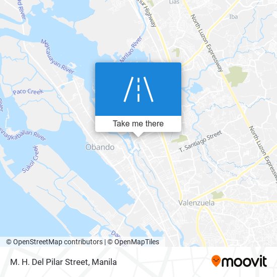 M. H. Del Pilar Street map