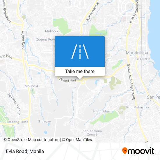 Evia Road map