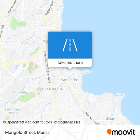 Marigold Street map