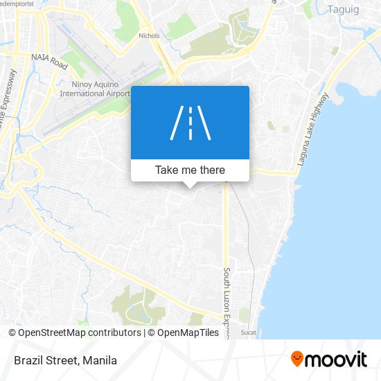 Brazil Street map