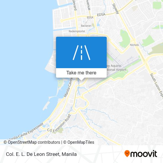 Col. E. L. De Leon Street map