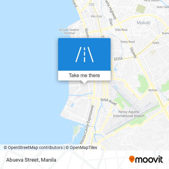 Abueva Street map