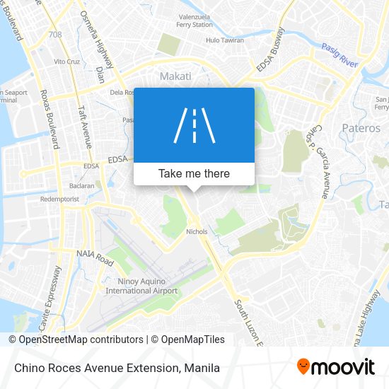 Chino Roces Avenue Extension map