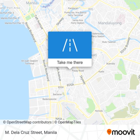 M. Dela Cruz Street map