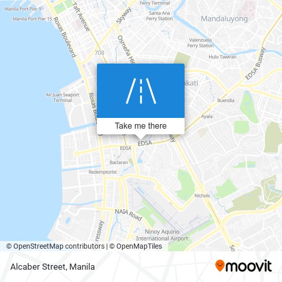 Alcaber Street map