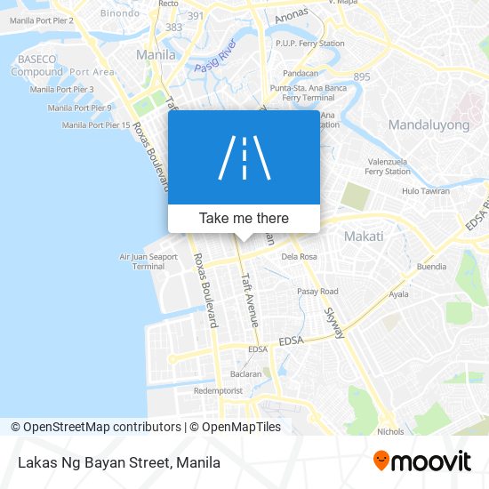 Lakas Ng Bayan Street map