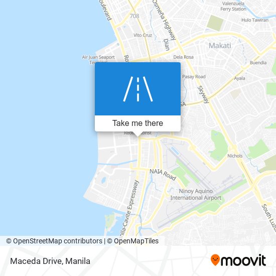 Maceda Drive map