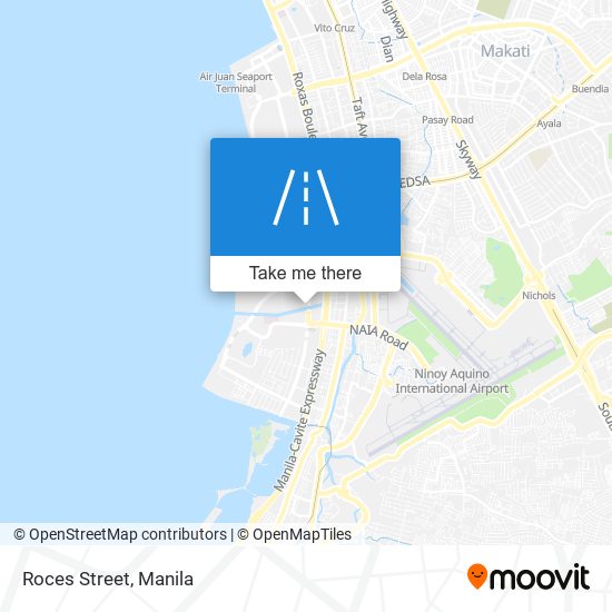 Roces Street map