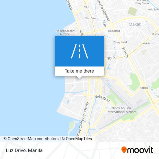 Luz Drive map