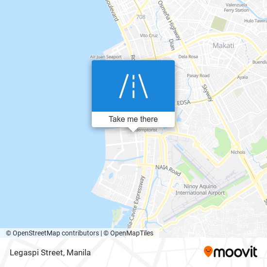 Legaspi Street map