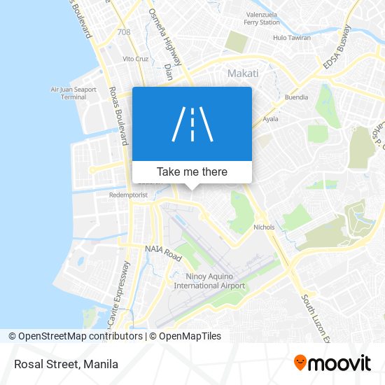 Rosal Street map