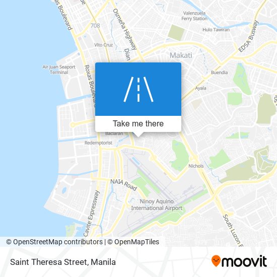 Saint Theresa Street map