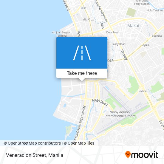 Veneracion Street map