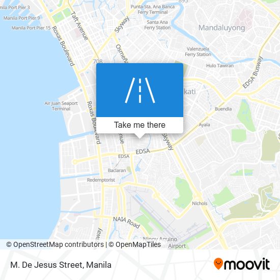 M. De Jesus Street map