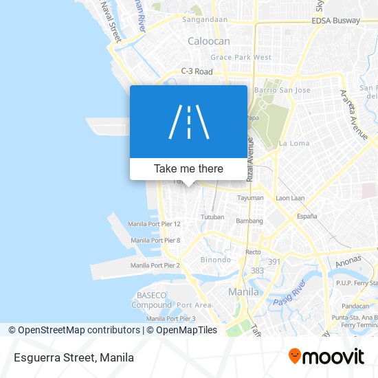 Esguerra Street map