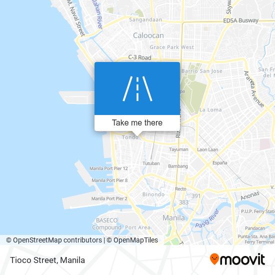 Tioco Street map