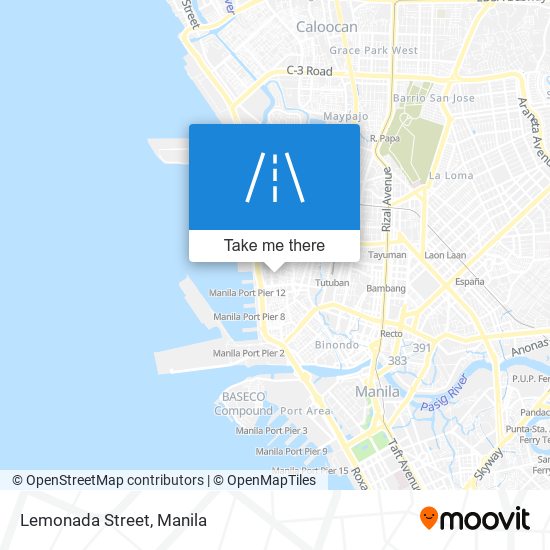 Lemonada Street map