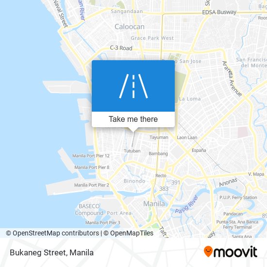 Bukaneg Street map