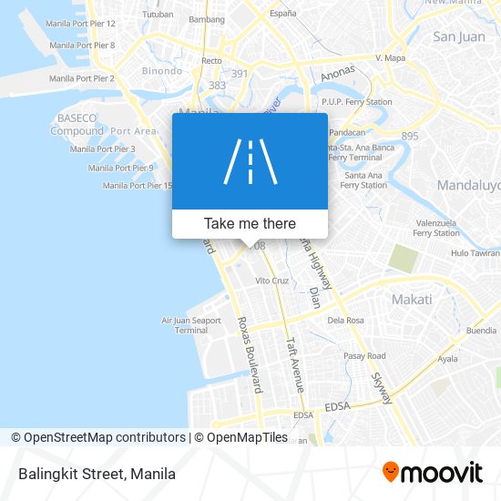 Balingkit Street map