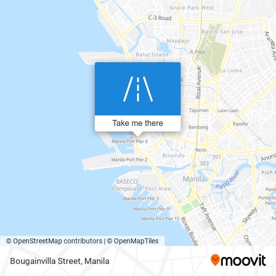 Bougainvilla Street map